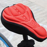 Bicycle Saddle 3D Soft Bike Seat Cover Comfortable Foam Seat Cushion Cycling Saddle for Bicycle Bike Accessories