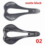 Full Carbon Fiber Selle Cycling Saddle Red Road Special italia Bicycle Seat Mtb Bike Parts Leather Saddle sans tld about 120g D